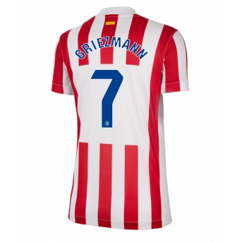 Atletico Madrid Antoine Griezmann #7 Maglia Gara Casa Repliche 2025-26 Donna Maniche Corte